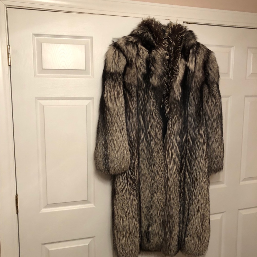 Silver Fox Coat